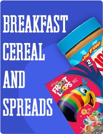Breakfast Ceral And Spreads