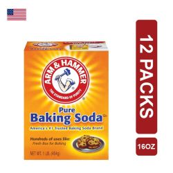Arm & Hammer Baking Soda 12 x (16oz/454gr)
