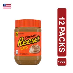 Reese’s Creamy Peanut Butter 12 x (18oz/510g)