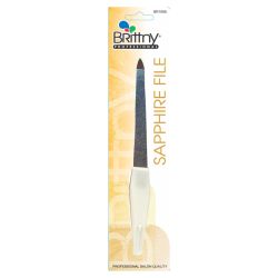 BR NAIL FILE SAPPHIRE METAL 7"HANDLE
