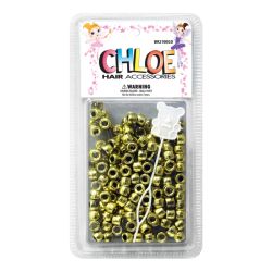 CHLOE BEAD RND 200 GOLD100PC 24/box