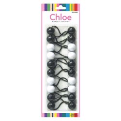 CHLOE P/T #2620 BLK & WHT 24/box