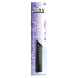 BR COMB PIN TAIL BLACK 12/pk
