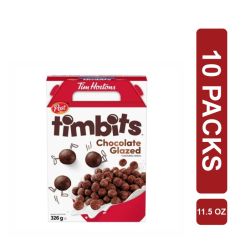 Post Timbits Chocolate Glazed 10 x (11.5oz/326g)