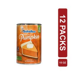 Bakeroo 100% Pure Pumpkin 12 x (15oz/425g)