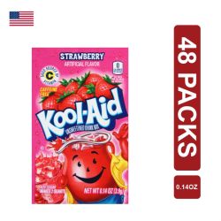 Kool Aid Strawberry 48 x (0.14oz/3.9g)