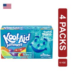 Kool Aid Jammers-Tropical 4 x (10 x 180ml)