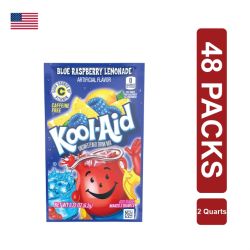 Kool Aid Sachet Blue Raspberry Lemonade 48 x (2 Quarts)