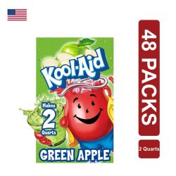 Kool Aid Sachet Green Apple 48 x (2 Quarts)
