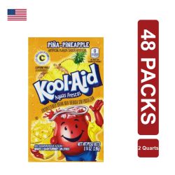 Kool Aid Sachet Pina Pineapple 48 x (2 Quarts)