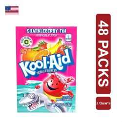 Kool Aid Sachet Sharkleberry Fin 48 x (2 Quarts)