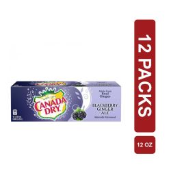Canada Dry Black Berry 12 x (12oz/355ml)