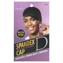 DREAM W-SPANDEX CAPBLACK 12/pk