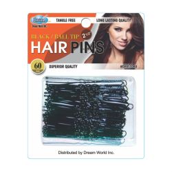 DREAM HAIRPIN 60CT 2-1/2"BLACK 12pk