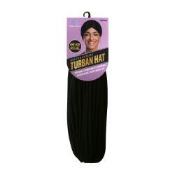 DREAM W-TURBAN HATBLACK 12/pk