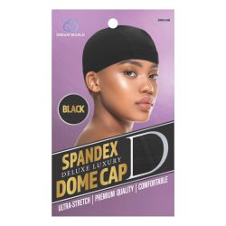 DREAM W-DOME CAP SPANDEX 12/pk BLACK