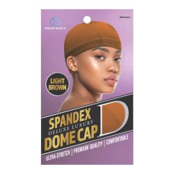 DREAM W-DOME CAP SPANDEX 12/pkL/BROWN