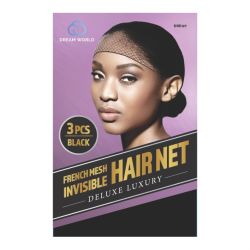 DREAM W-MESH NET F/INV [3PC] 12pcs/pk BLACK