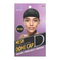 DREAM W-DOME CAP MESH 12/pk BLACK