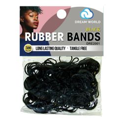 DREAM RUBBER BANDS 300CT 12/pk BLACK