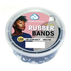 DREAM RUBBER BANDS 1000CT/JR 12pk BLACK
