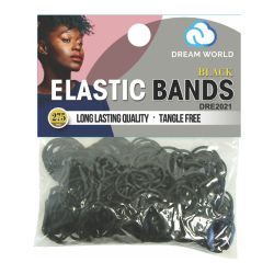 DREAM ELASTIC BAND 275CT 12/pk BLACK