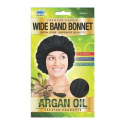 DREAM A/O W/BAND BONNET SATIN 12pk BLACK