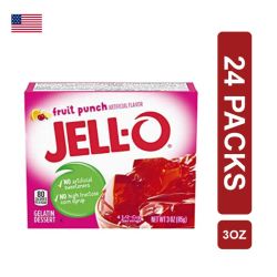 Jell-O Fruit Punch 24 x (3oz/85g)