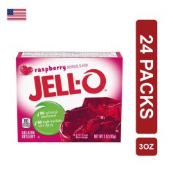Jell-O Raspberry 24 x (3oz/85g)