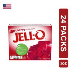 Jell-O Cherry 24 x (3oz/85g)