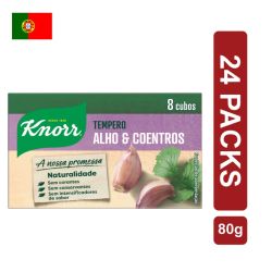 Knorr Caldo coentros/Alho & Coentros (24x80g)
