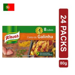 Knorr Caldo de Galinha (24x80g)