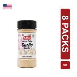 Badia Garlic Powder 8 x (3oz/85.05gr)