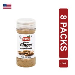 Badia Ginger Ground 8 x (42.5g /1.5oz)
