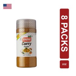 Badia Jamaican Style Curry Powder 8 x (56.7g/2oz)