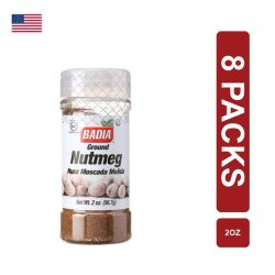 Badia Nutmeg Ground 8 x (56.7g/2oz)