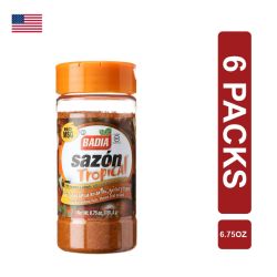 Badia Sazon Tropical With Coriander & Annato 6 x (191.4g/6.75oz)