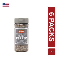 Badia Black Pepper Butcher Block 6 x (99.2g/3.5oz)