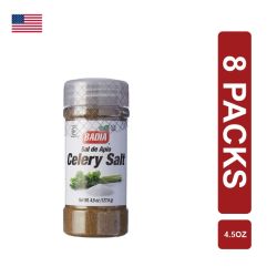 Badia Celery Salt 8 x (127.6g/4.5oz)