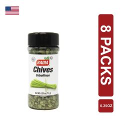 Badia Chives 8 x (7.1g/0.25oz)