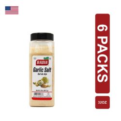 Badia Garlic Salt 6 x (907.2g /2lbs)