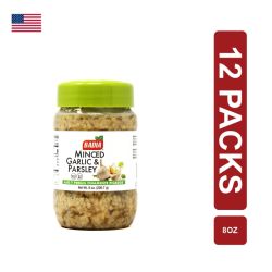 Badia Minced Garlic & Parsley 12 x (226.8g/8oz)