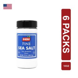 Badia Sea Slat Fine 6 x (283.5G/10oz)