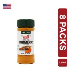 Badia Turmeric Powder 8 x (2.25oz/63.8g)