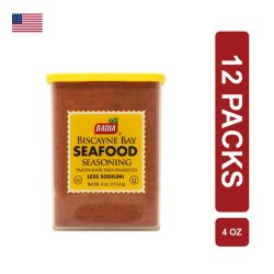 Badia Biscayne Bay Seafood Seasoning 12 x (4oz/113.4g)