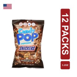 Candy Pop Popcorn Snikcers 12 x (5.2oz/149g)