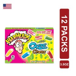 Warheads Ooze Chewz 12 x (3.5oz/99g)