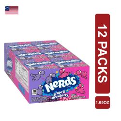 Wonka Nerds Grape & Strawberry Theatre Box 12 x (1.65oz/46.7g)