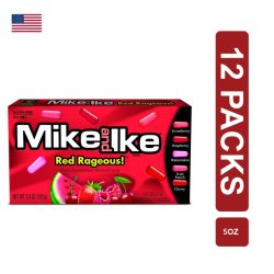 Mike and Ike Red Rageous! 12 x (5oz/141g)