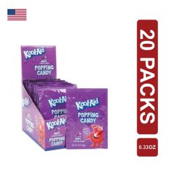 Kool Aid Popping Candy Pouch Grape 20 x (9g/0.33oz)